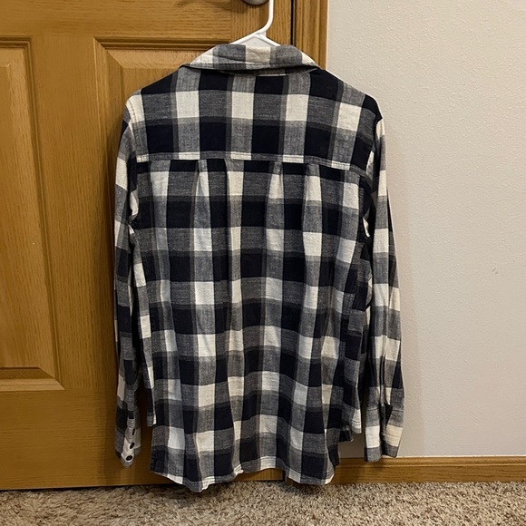 Gilded Intent Blue and White Checkered Shirt - Size L - Picture 6 of 6